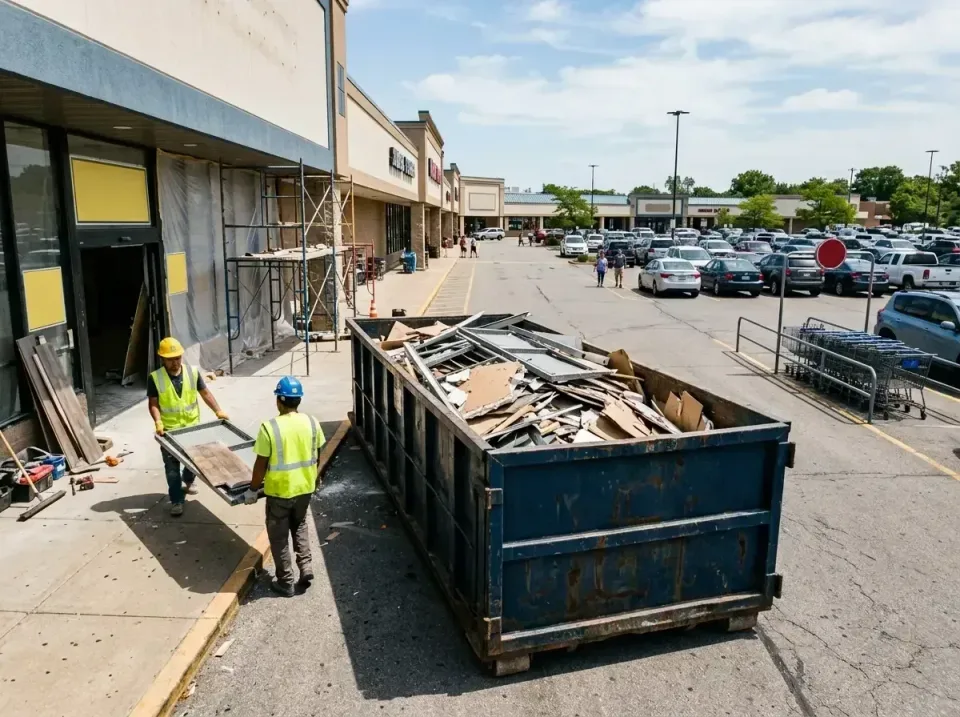 retail-store-renovation-debris-003 — frequently asked questions, Roll-off Dumpster Rentals in Sturtevant, WI